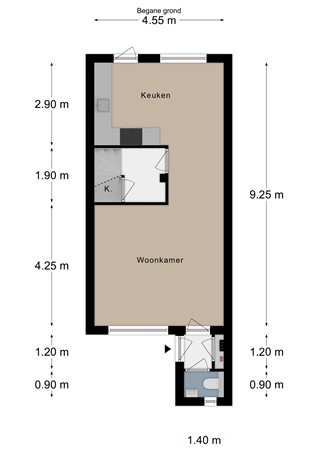 Floorplan - Dokter Schepelstraat 15, 6271 GD Gulpen